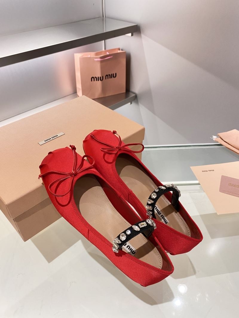 Miu Miu flat shoes